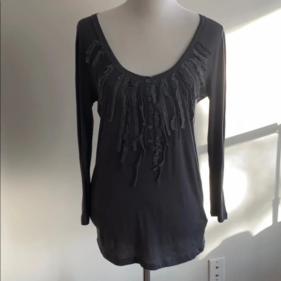 •J Crew• Ruffled Top NWOT - Picture 1 of 7